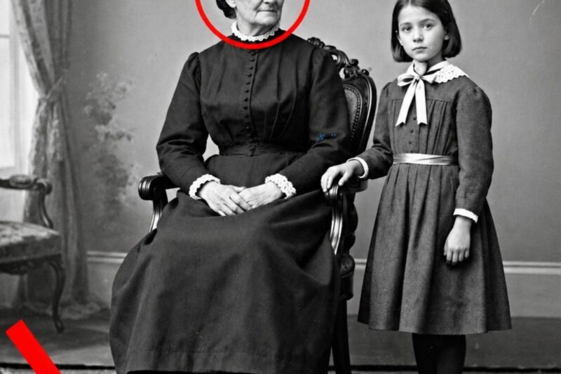 Questo ritratto in studio del 1883 sembra ordinario finché non si notano le scarpe della ragazza.