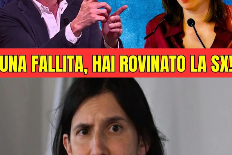 Travaglio Demolisce Schlein in Diretta: ‘Ecco Chi È Davvero!’ Lei Rimane Gelata