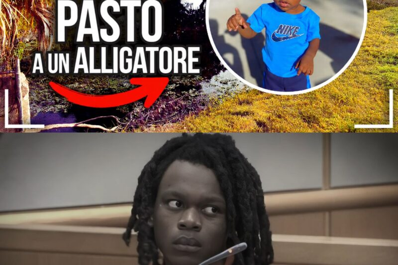 Un padre della Florida dà in pasto suo figlio a un alligatore.