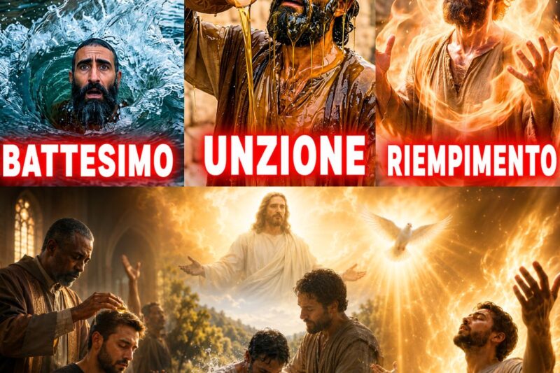 Qual è la differenza tra unzione, battesimo e pienezza dello Spirito Santo?