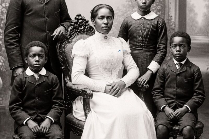 Nel 1890 era solo un ritratto di famiglia, ma quando gli esperti lo ingrandiscono, scoprono un segreto nascosto.