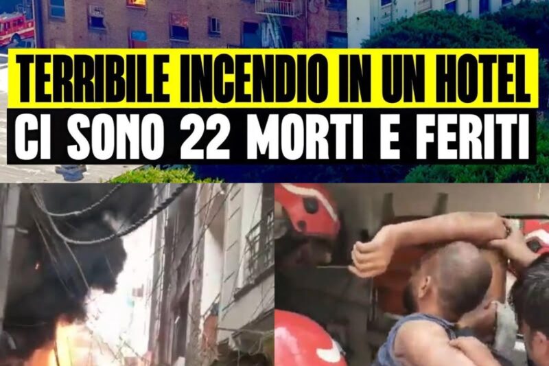 Inferno a Nuova Delhi: 21 morti in un albergo trasformato in trappola mortale