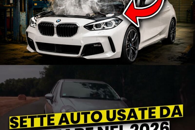 7 Auto usate da evitare nel 2026: l’affare che ti svuota il portafoglio