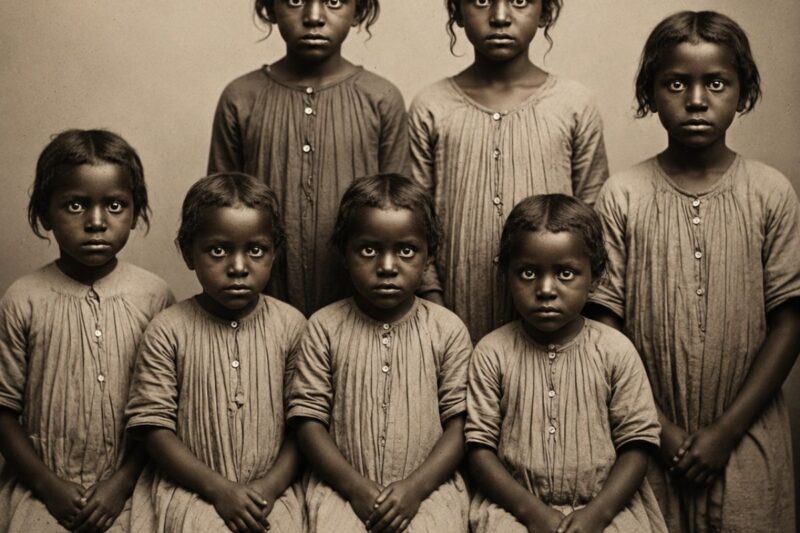 I figli di Crawford (Georgia, 1847): I figli degli schiavi con un padre bianco