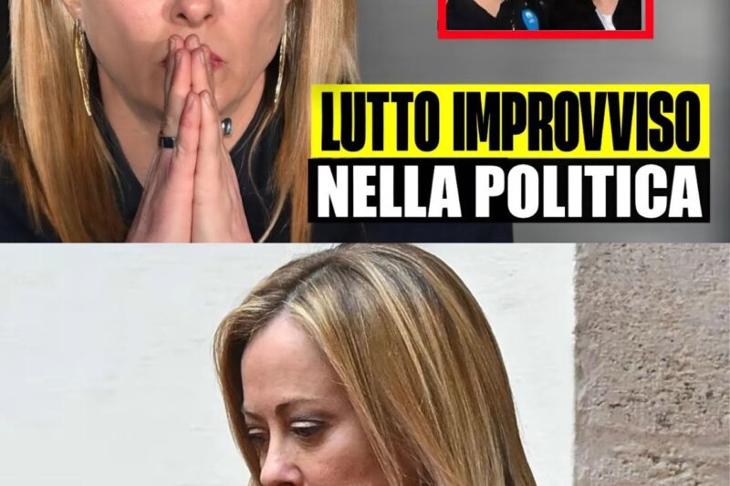 LUTTO IMPROVVISO NELLA POLITICA ITALIANA: È STATA TROVATA MORTA IN CASA