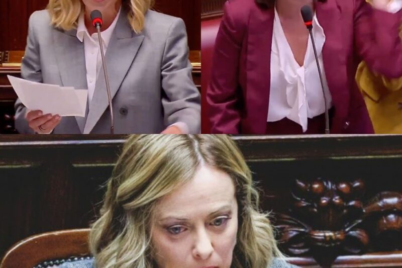Un dibattito tra Giorgia Meloni ed Elly Schlein su statistiche e grafici relativi alla sanità pubblica.