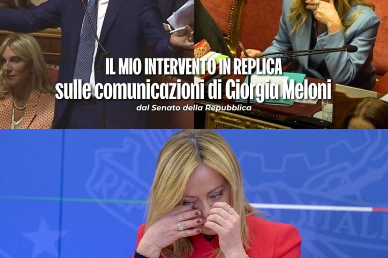 Matteo Renzi attacca Giorgia Meloni su tasse, sicurezza e isolamento internazionale