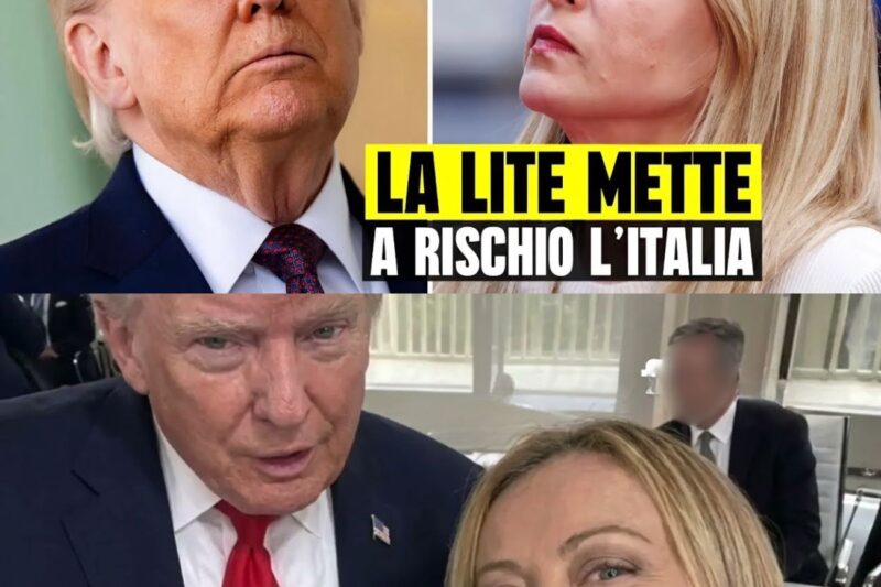 LA LITE TRA MELONI A TRUMP METTE A RISCHIO L’ITALIA: “DAZI, GAS E VINO”. PERICOLO IMPENNATA PREZZI