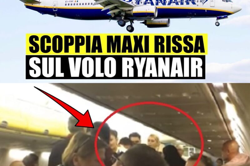 Volo Ryanair trasformato in discoteca degenera in rissa tra i passeggeri