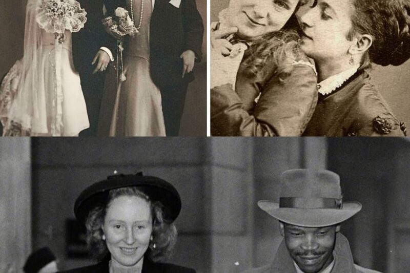 Matrimoni proibiti: foto rare che la storia ha cercato di nascondere, 1800-1960