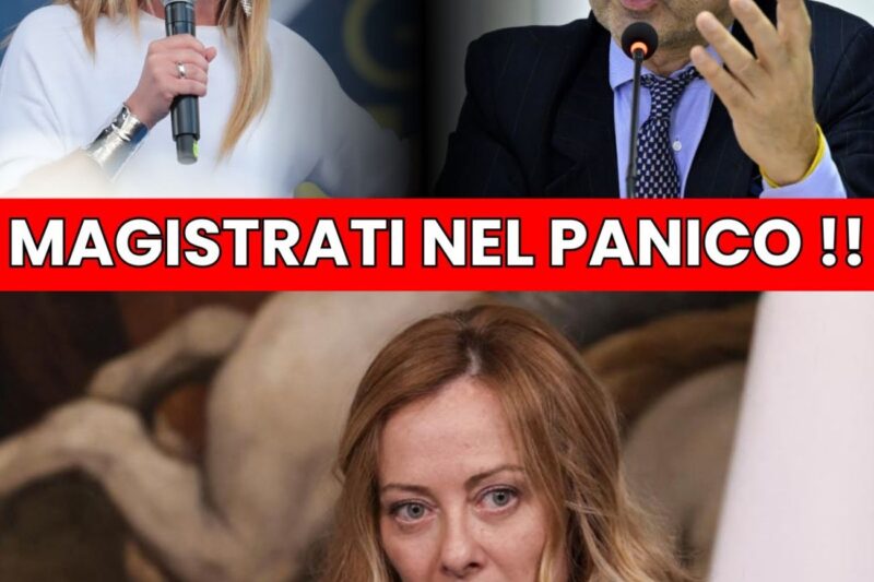VERITÀ BOMBA: Meloni Rivela gli Intrighi Segreti delle Toghe Rosse!