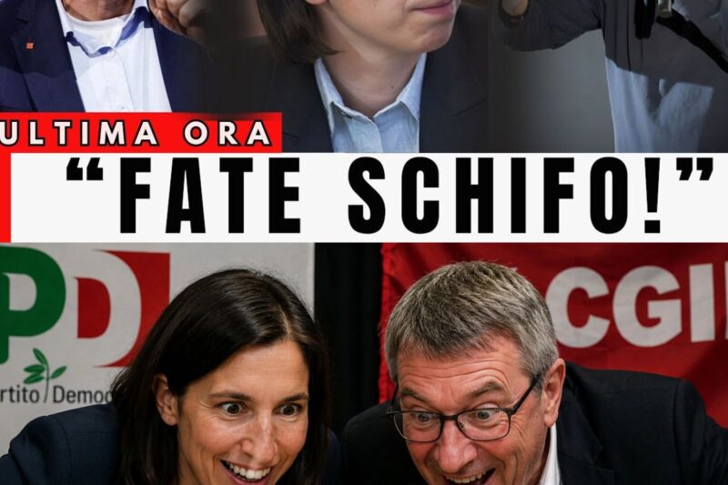 Terremoto a sinistra: Gianluigi Paragone smaschera il teatrino di Schlein e Landini sui 6 miliardi a Fiat