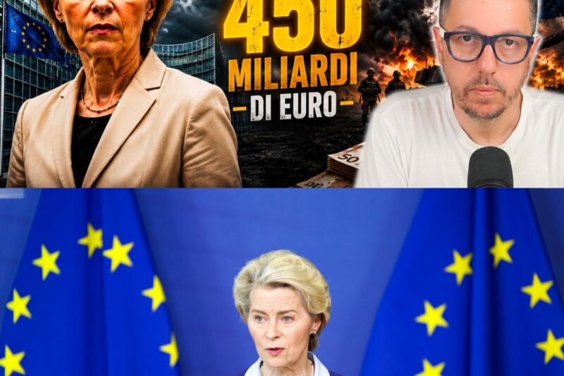 450 miliardi di nuove tasse: il conto salatissimo della guerra presentato da Von der Leyen