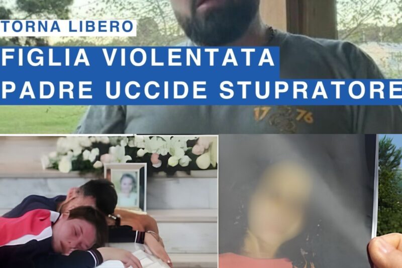 Il padre che uccise lo stupatore della figlia torna libero dopo la scomparsa del video dell’omicidio