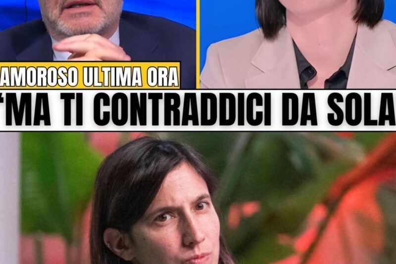 Duello in TV: Paolo Del Debbio mette alle strette Elly Schlein sul sistema delle correnti nella magistratura