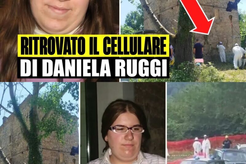 Svolta nel caso Daniela Rugi: ritrovato il cellulare nella torre del mistero