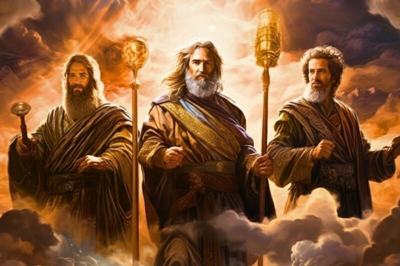 Três homens que viram o trono de Deus (explicação das histórias bíblicas)