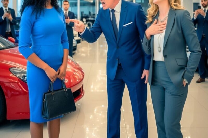 Un PDG noir humilié par la directrice d’une concession automobile de luxe : elle a annulé un contrat de 6 milliards de dollars et il a fait faillite.