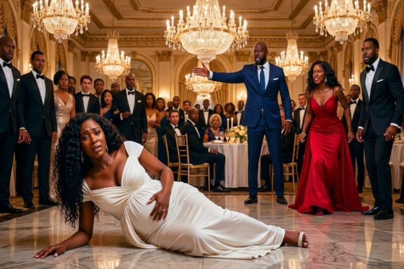 La maîtresse a donné un coup de pied à la femme enceinte du PDG lors d’un dîner de gala — Il a ri, jusqu’à ce que le milliardaire crie « ÇA SUFFIT ! »