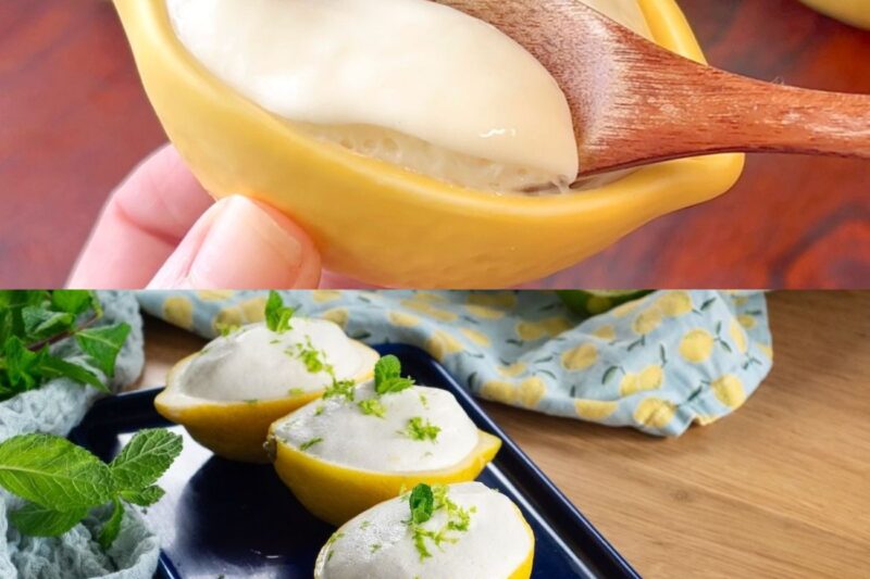 Mousse au Citron 2 Ingrédients : Sans Cuisson, Sans Oeuf, Sans Crème