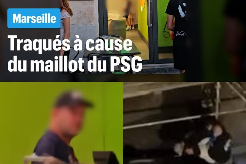 Marseille : une famille avec des maillots du PSG exfiltrée par la police