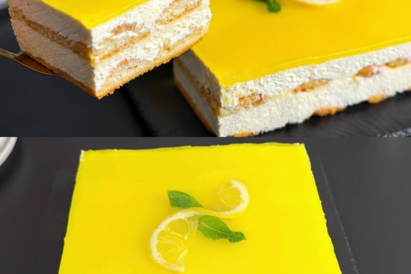 Le dessert estival par excellence ! Le tiramisu au citron ! Rapide et facile à préparer !