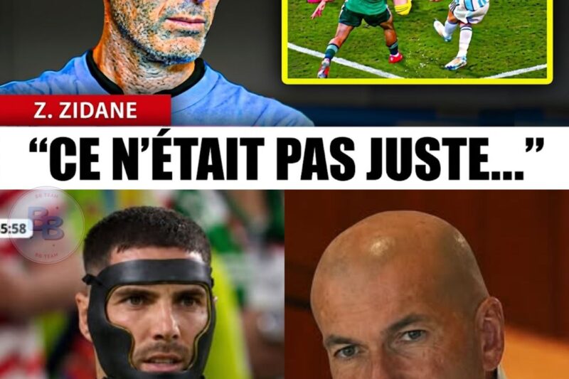 Déclarations de Zinédine Zidane après la victoire de l’Argentine face à l’Algérie