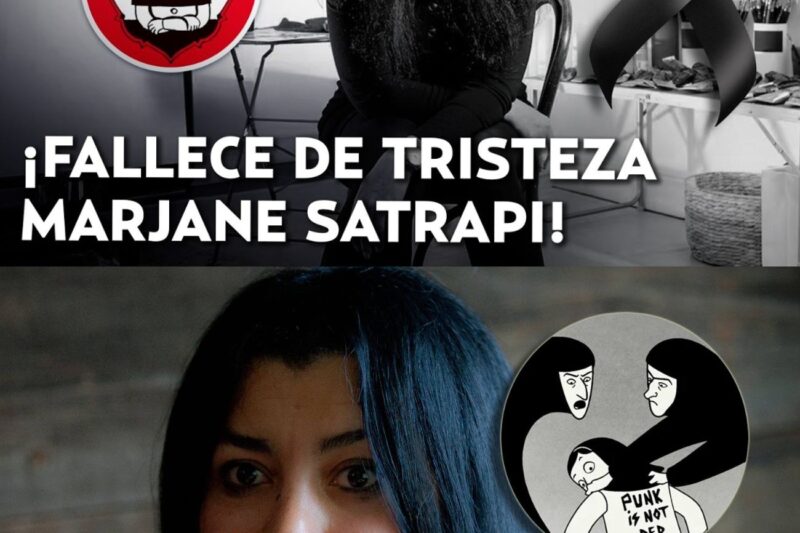 ¿Se puede morir de tristeza? Fallece Marjane Satrapi, la artista franco-iraní autora de ‘Persépolis’