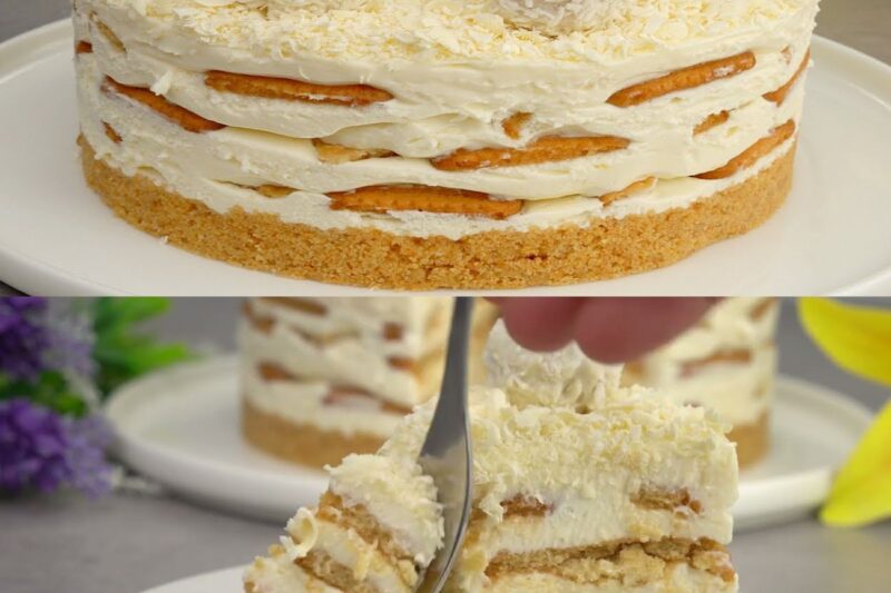 Ce gâteau est tellement délicieux que j’en fais presque tous les jours ! Tout le monde me demande la recette !