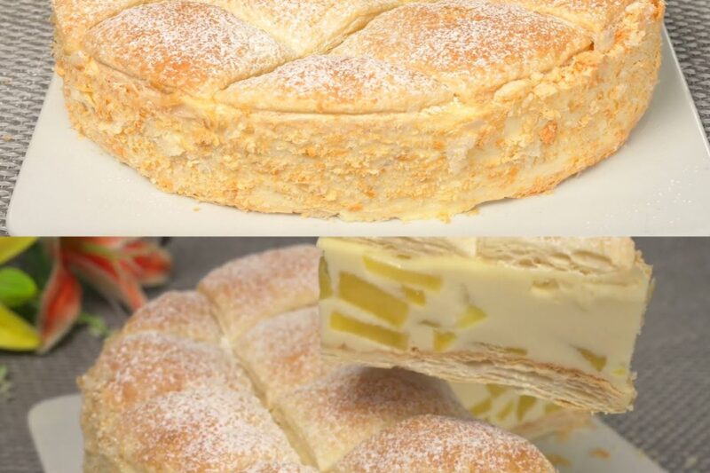 Le fameux gâteau Napoléon aux pommes qui fond dans la bouche ! Tout le monde recherche cette recette !