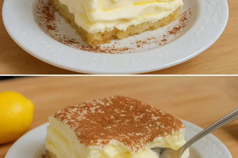 Je pensais que rien ne pouvait surpasser le tiramisu classique… jusqu’à ce que je découvre cette version au citron : c’est devenu mon dessert préféré.