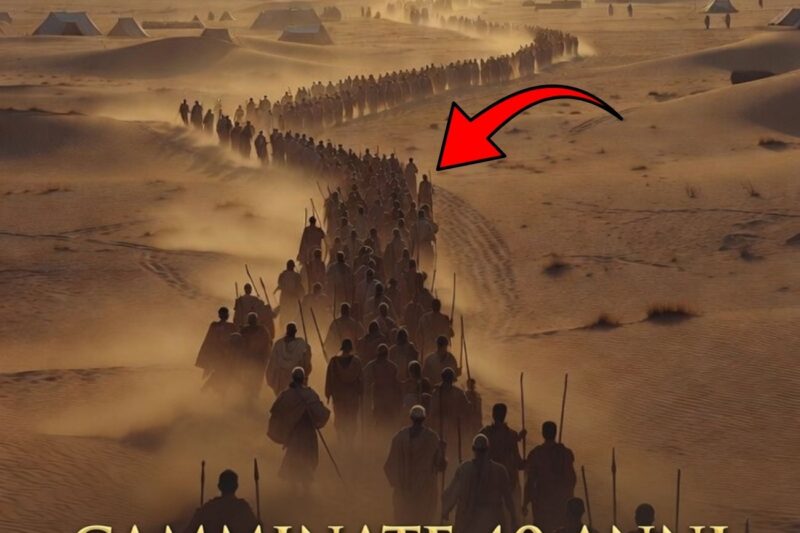 IL VERO MOTIVO PER CUI DIO FECE CAMMINARE ISRAELE 40 ANNI NEL DESERTO — LA LEZIONE CHE MOLTI NON CAPISCONO